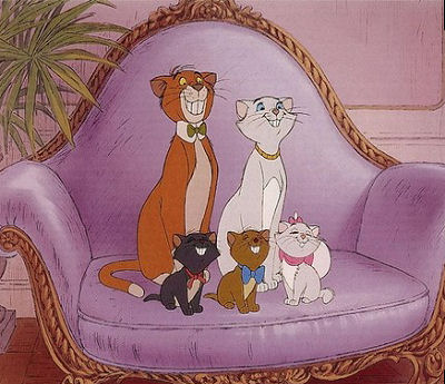 Les aristochats de Walt Disney